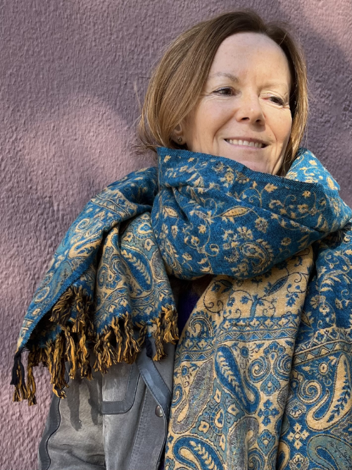 Winterschal XXL verschiedene Farbtöne – Bild 25