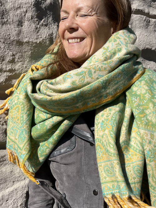 Winterschal XXL verschiedene Farbtöne – Bild 23