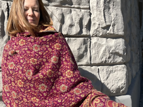 Winterschal XXL verschiedene Farbtöne – Bild 20